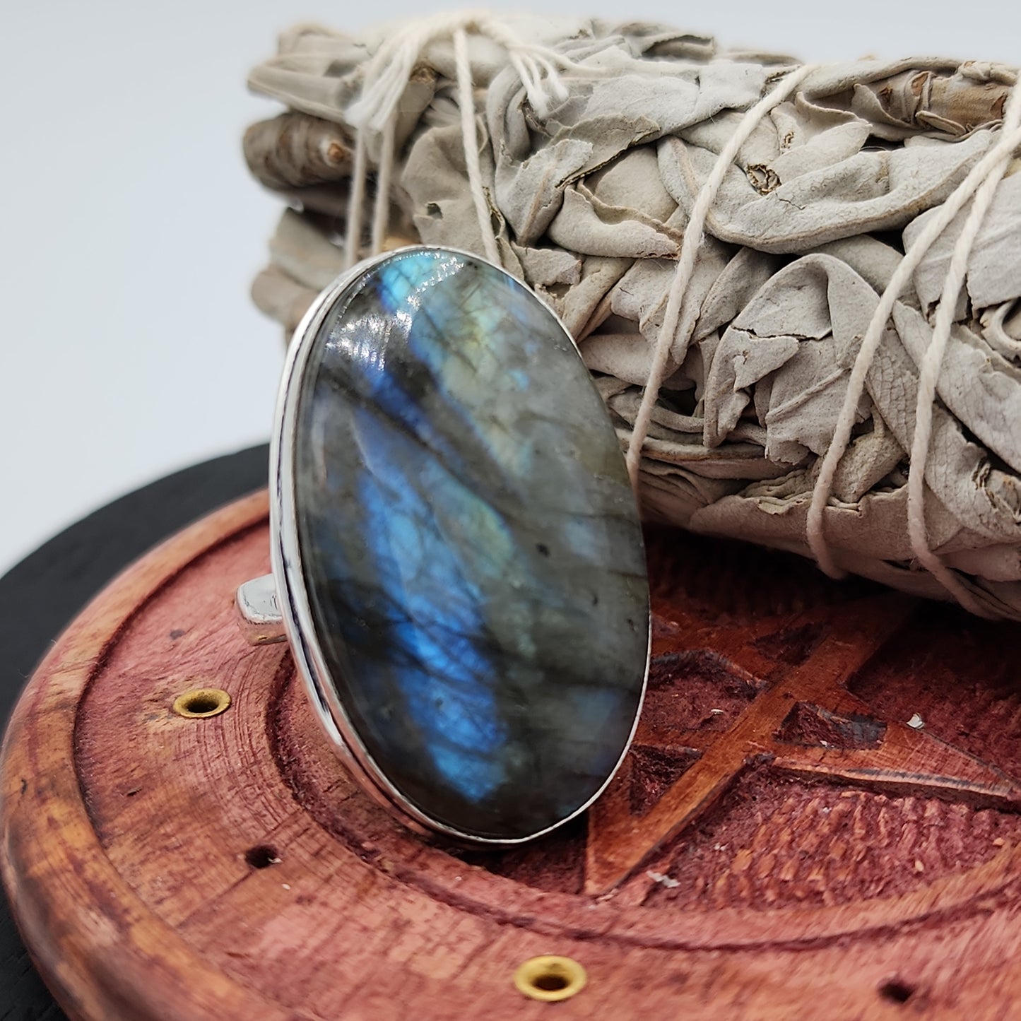 Labradorite Ring