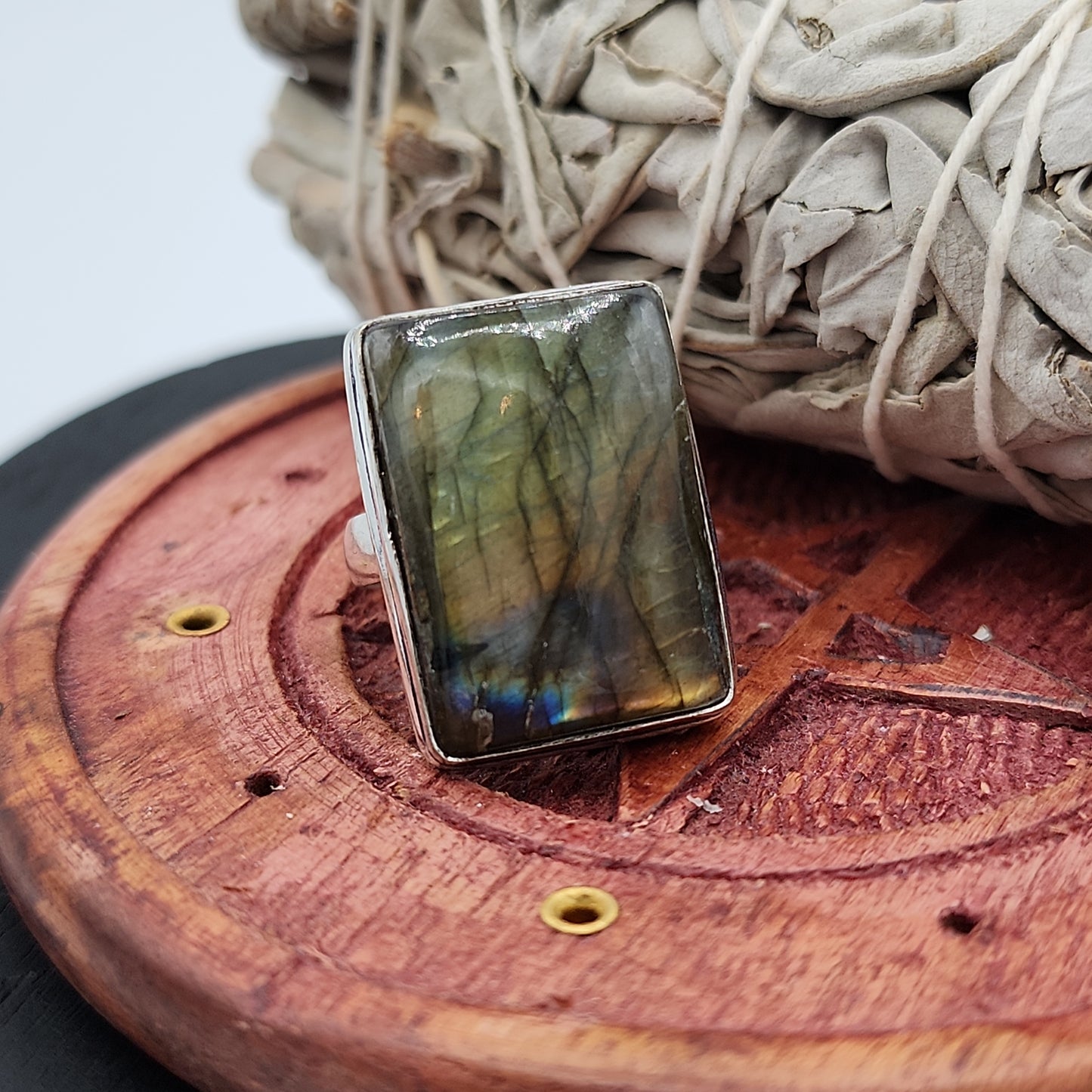Labradorite Ring