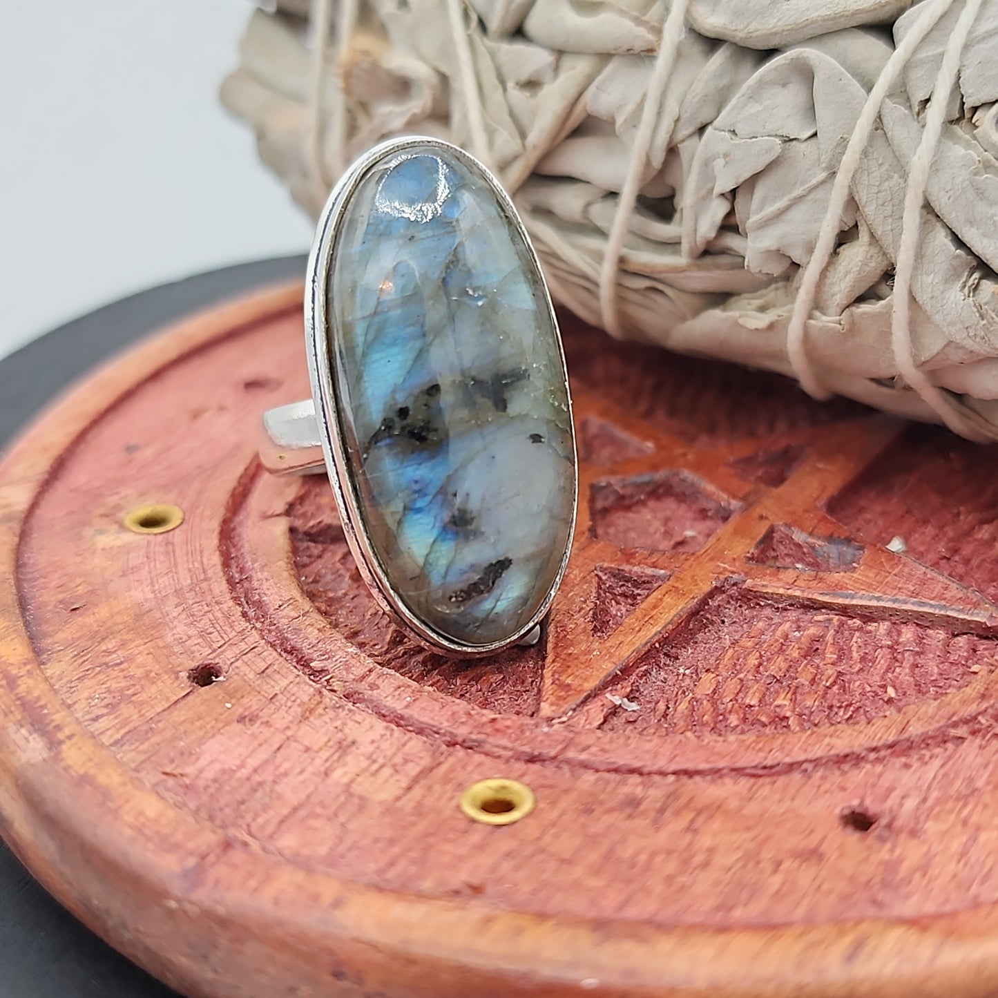 Labradorite Ring
