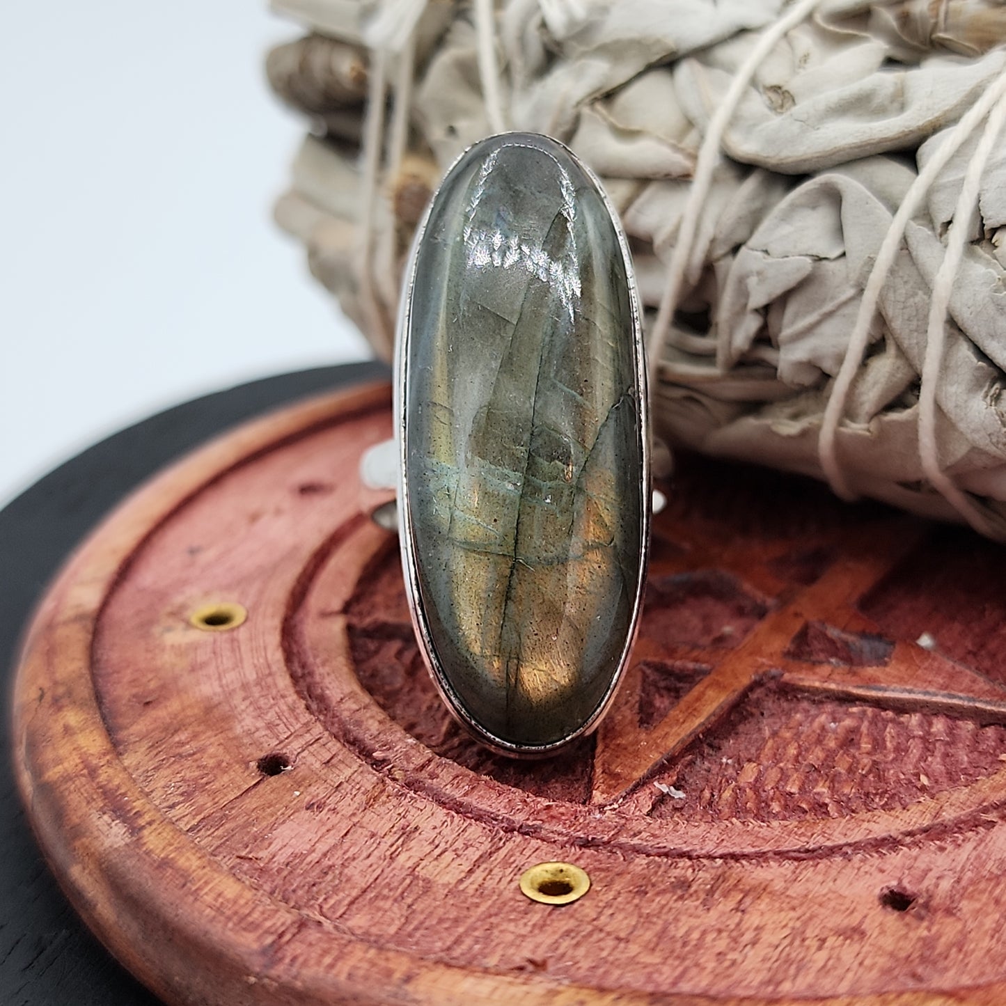 Labradorite Ring