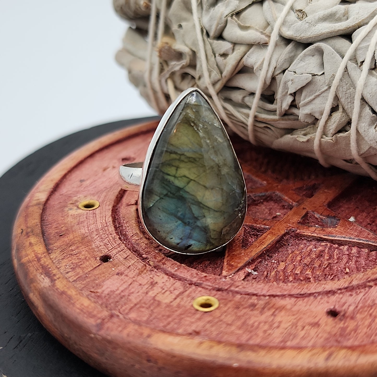 Labradorite Ring