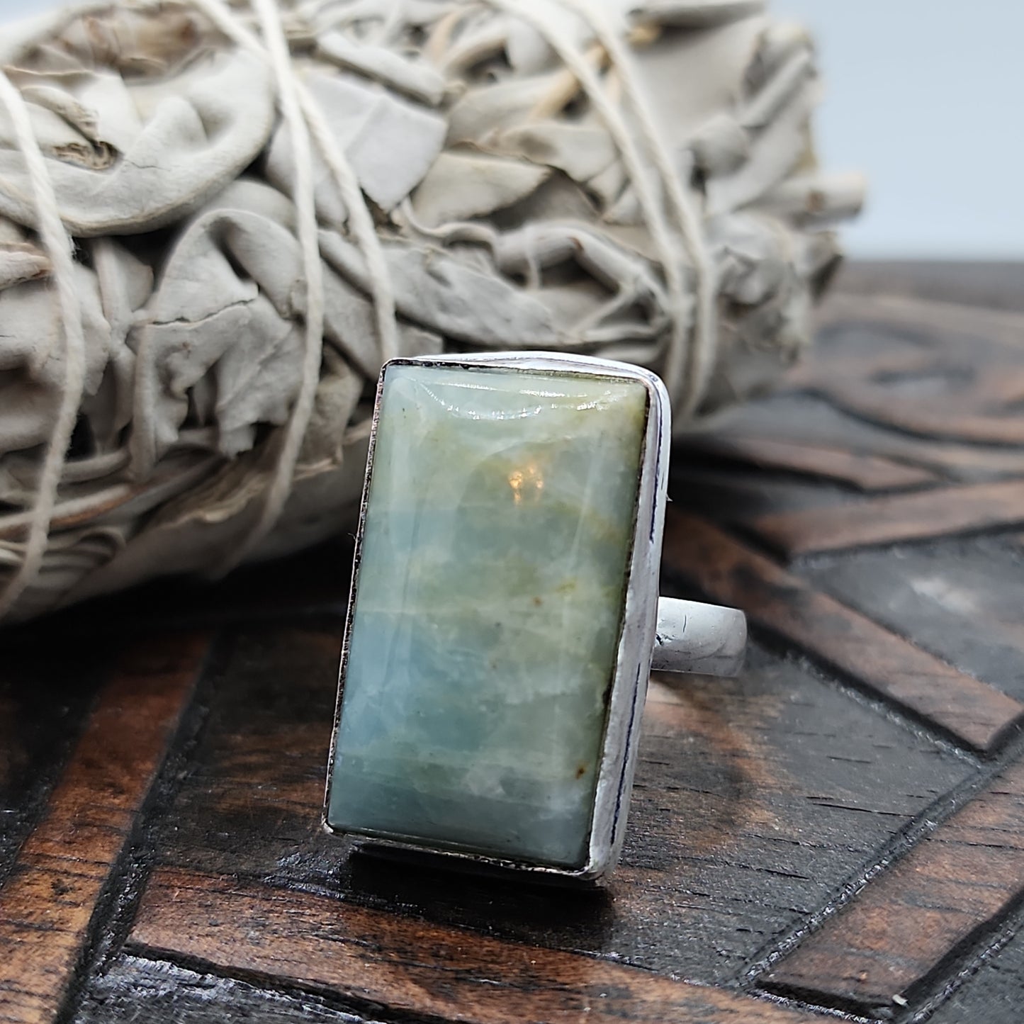 Aquamarine Ring
