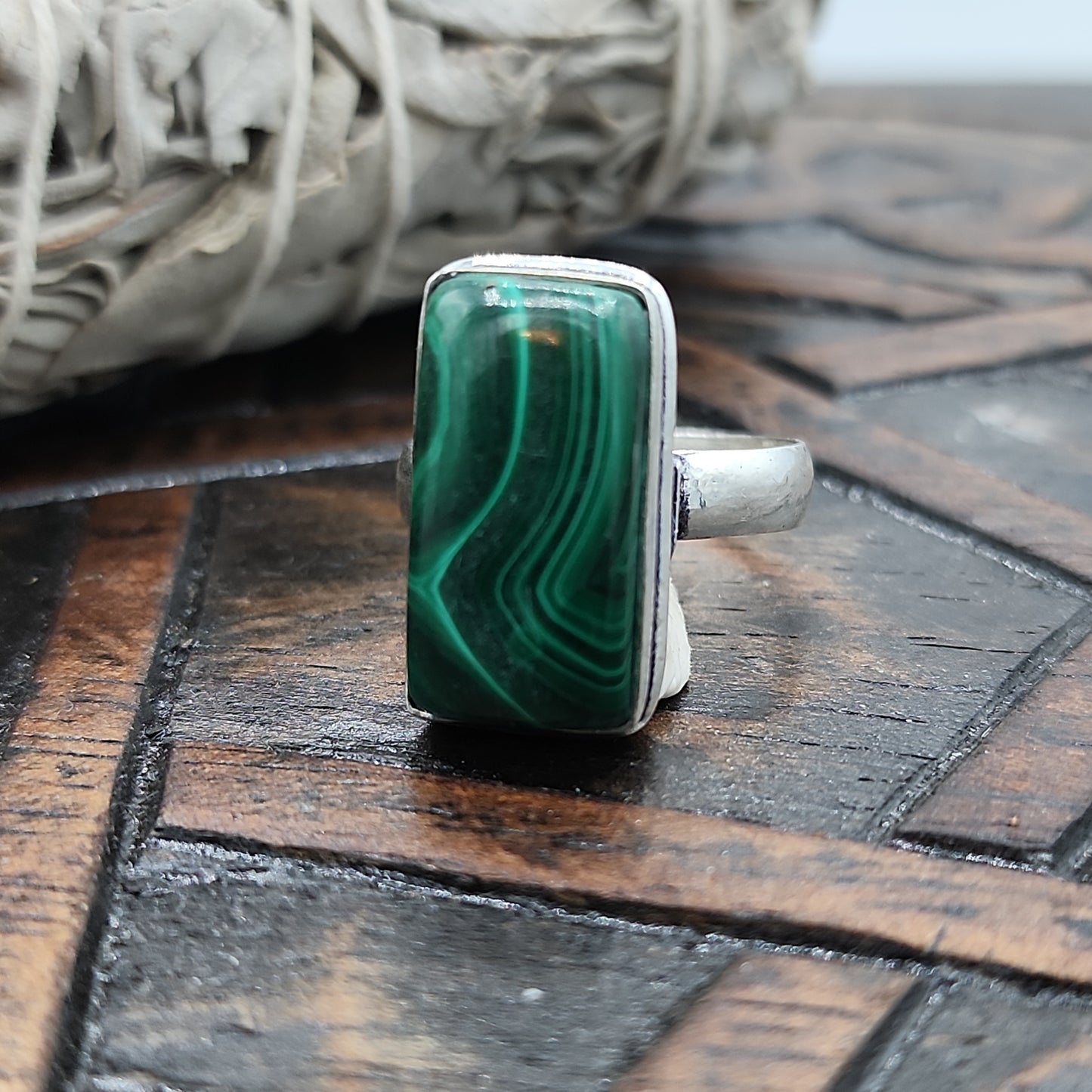 Malachite Ring