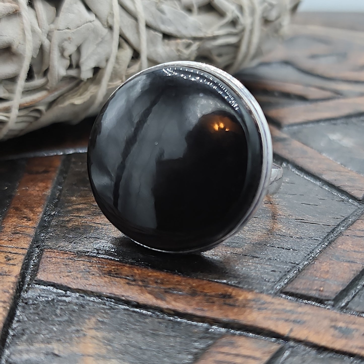 Obsidian Ring