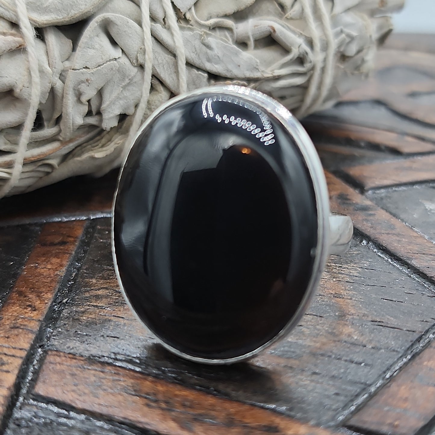 Obsidian Ring