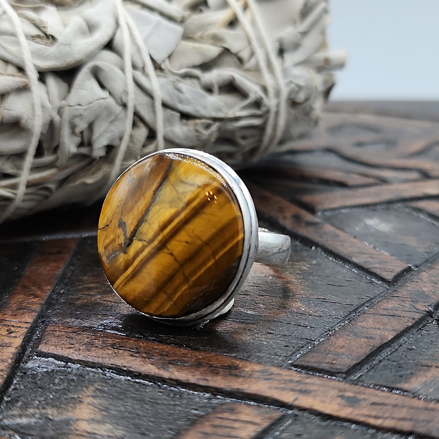 Tigers Eye Ring