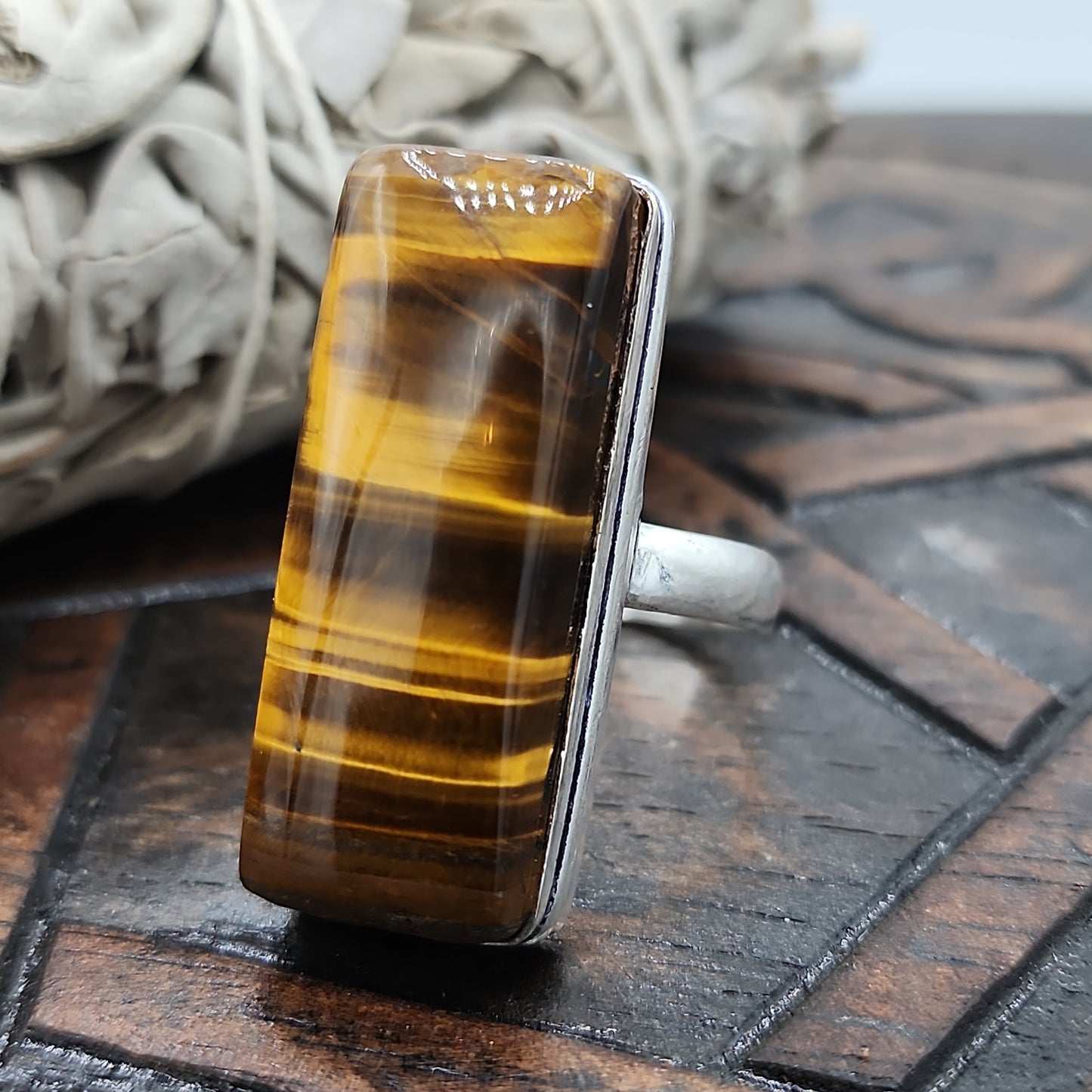 Tigers Eye Ring