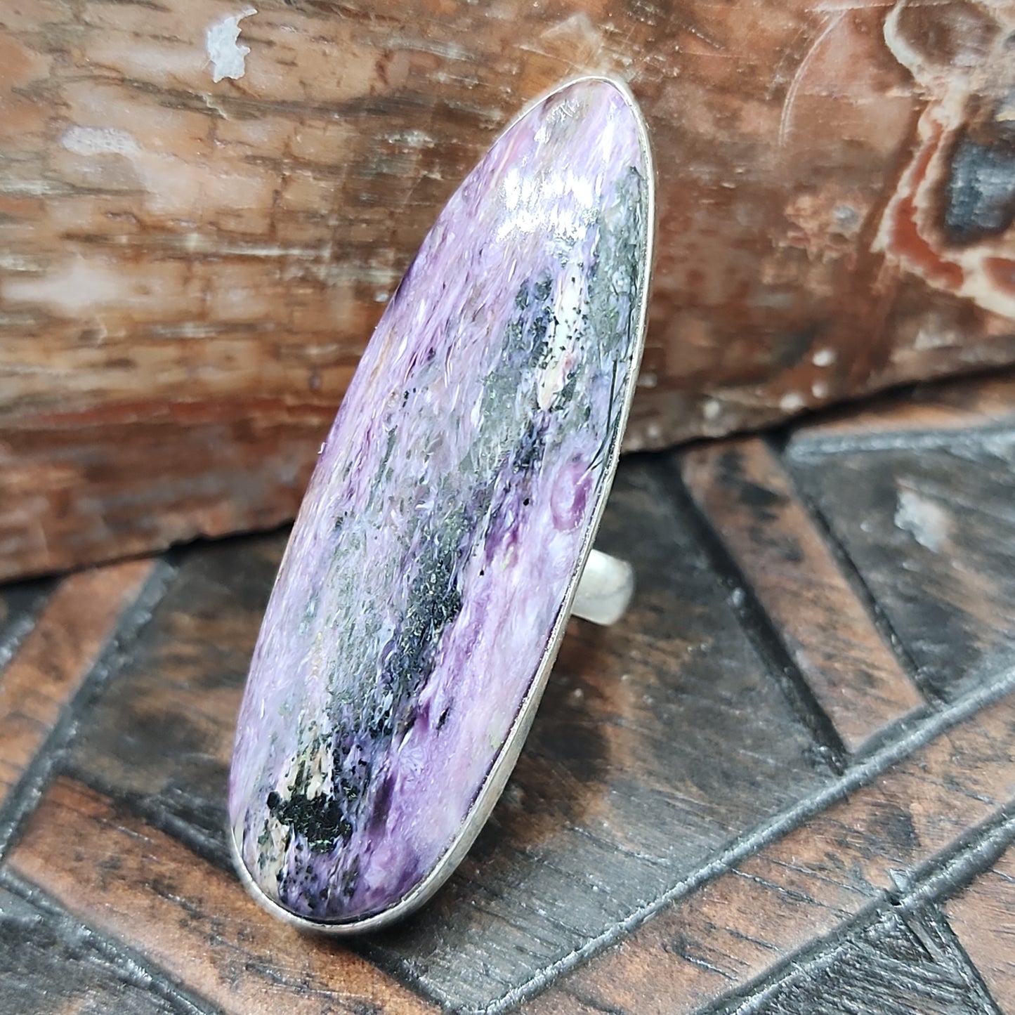 Charoite Ring