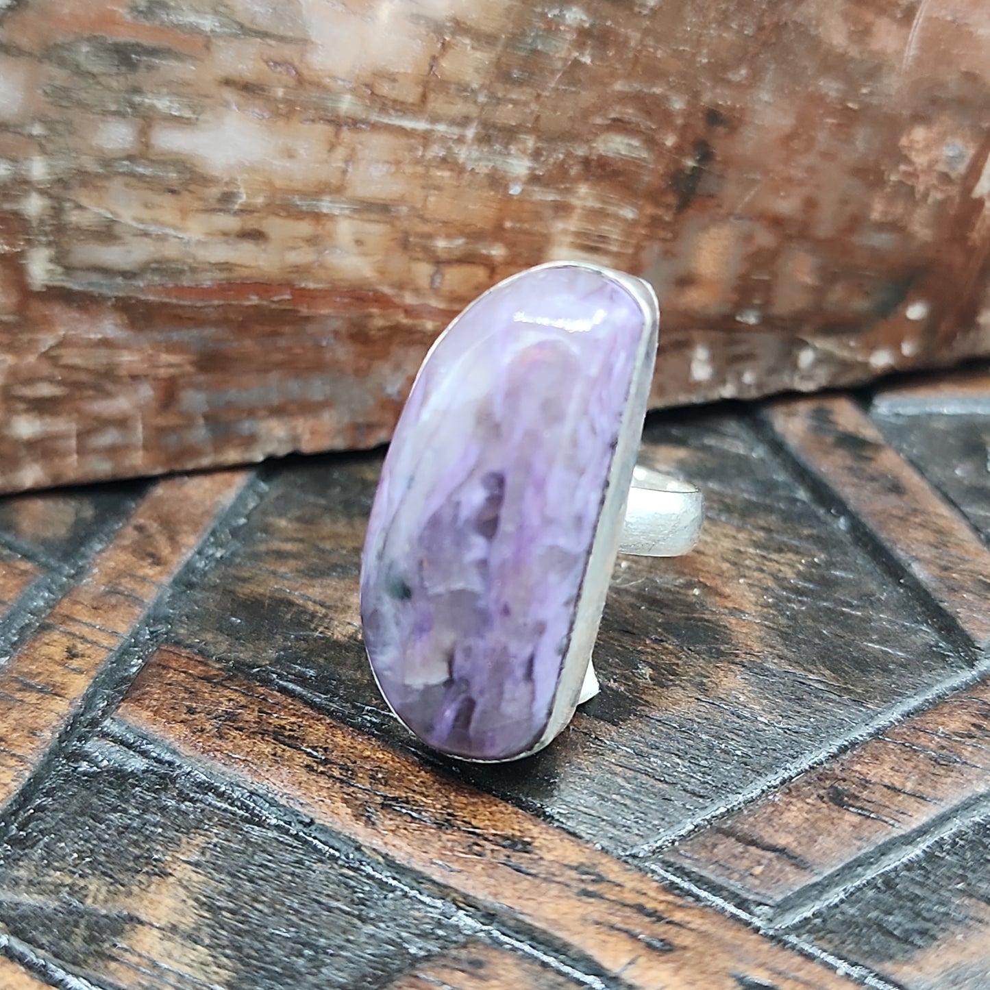 Charoite Ring