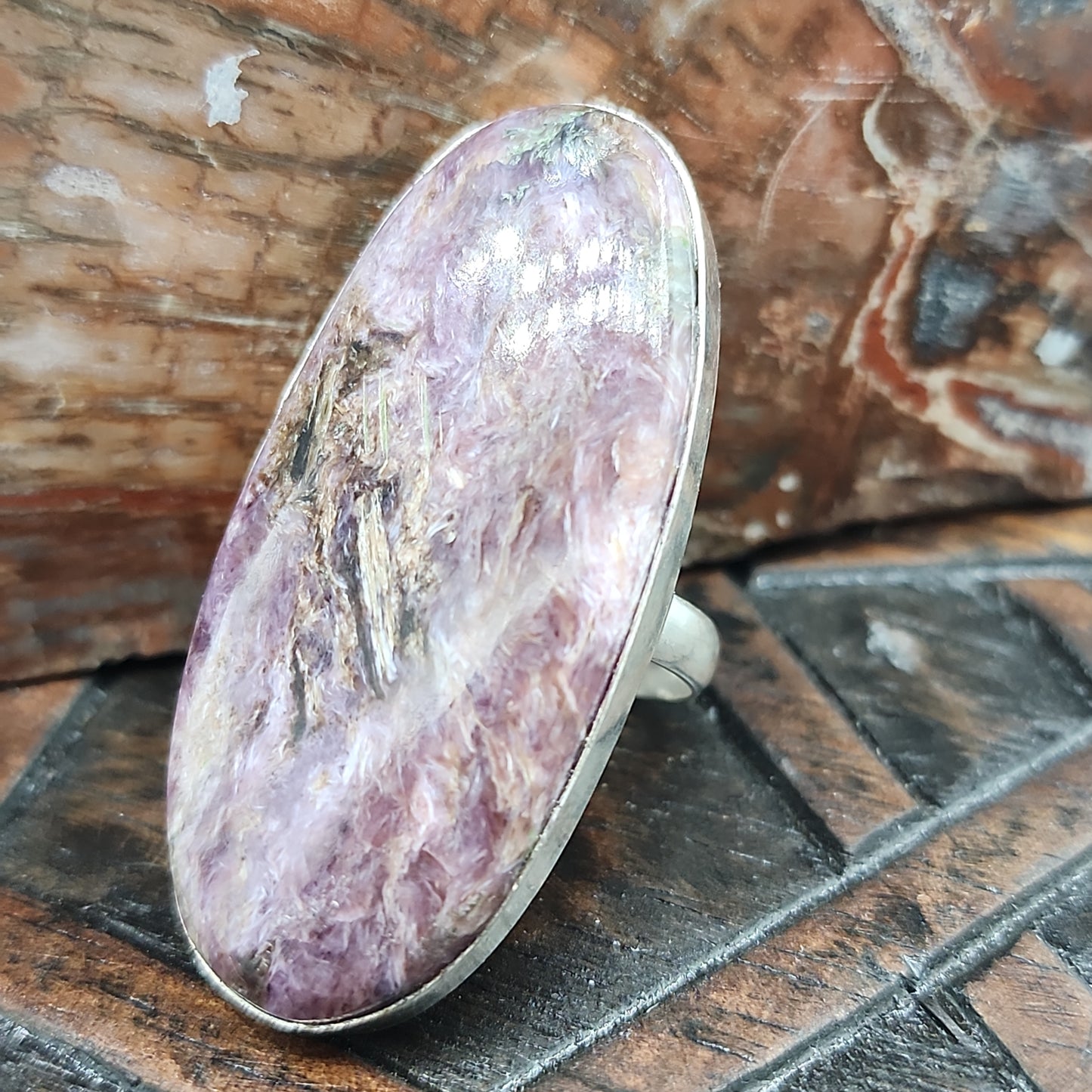 Charoite Ring