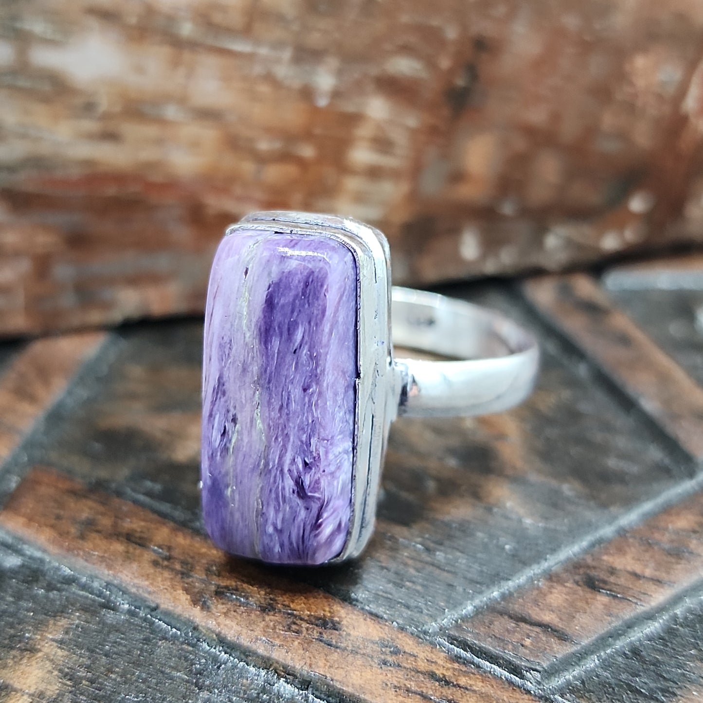 Charoite Ring