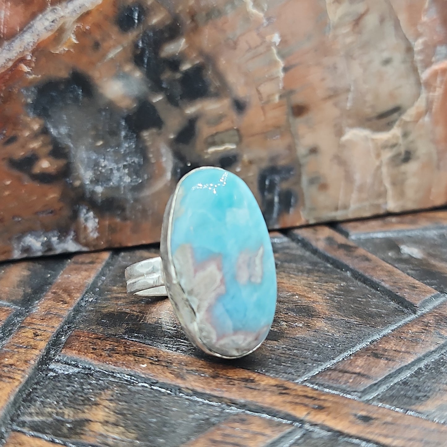 Larimar Ring