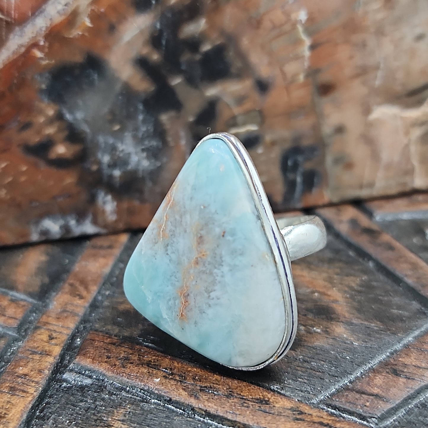 Larimar Ring