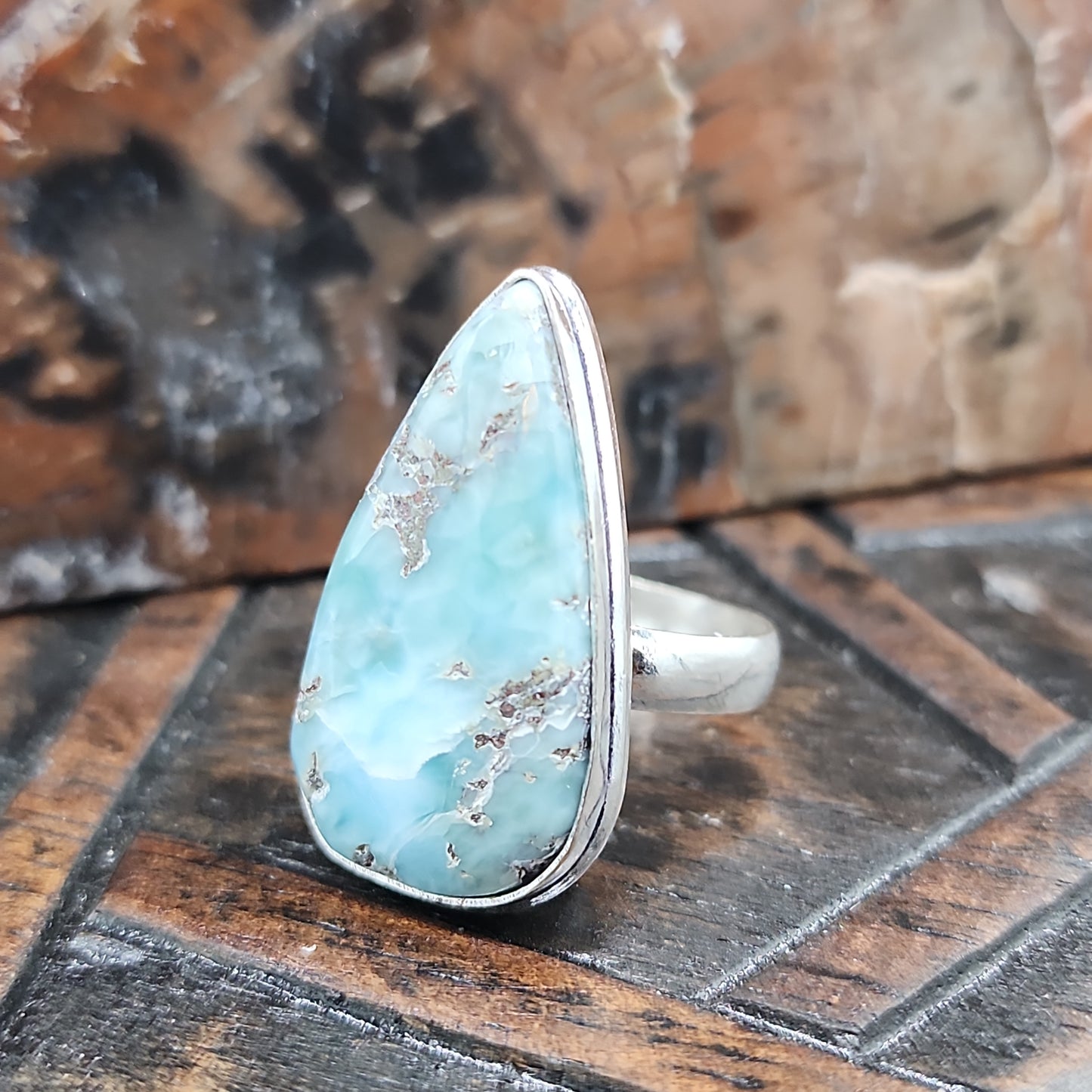 Larimar Ring