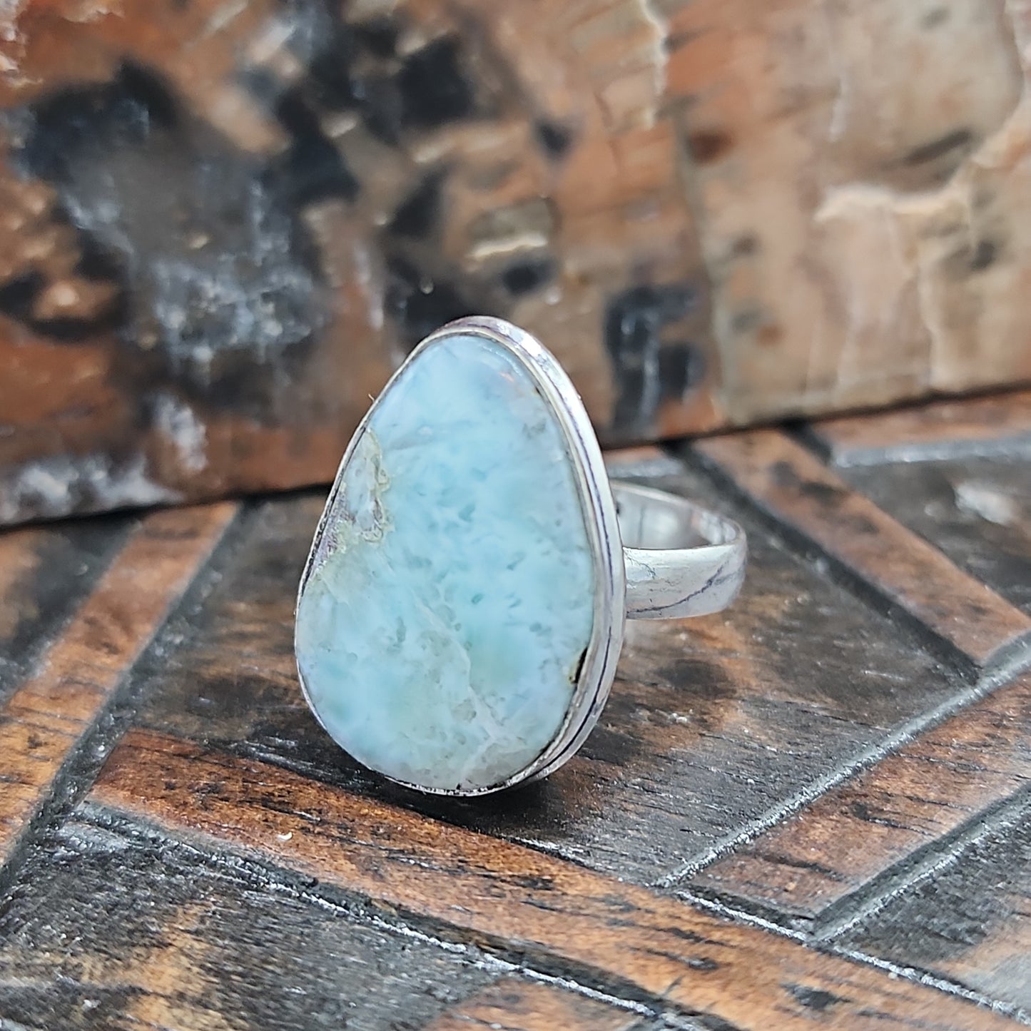 Larimar Ring