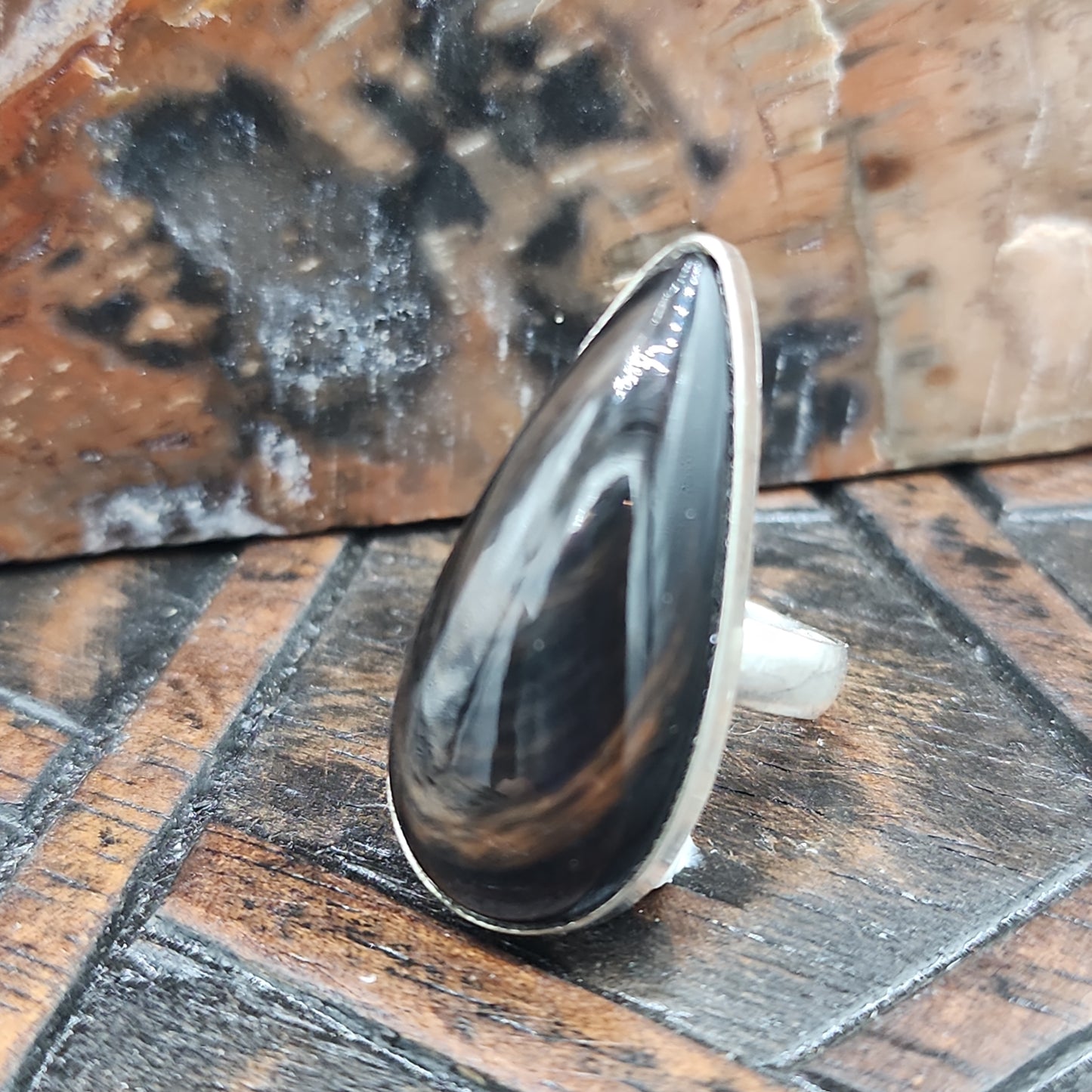 Hypersthene Ring