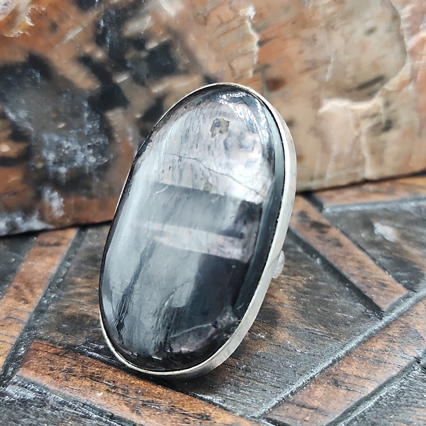 Hypersthene Ring