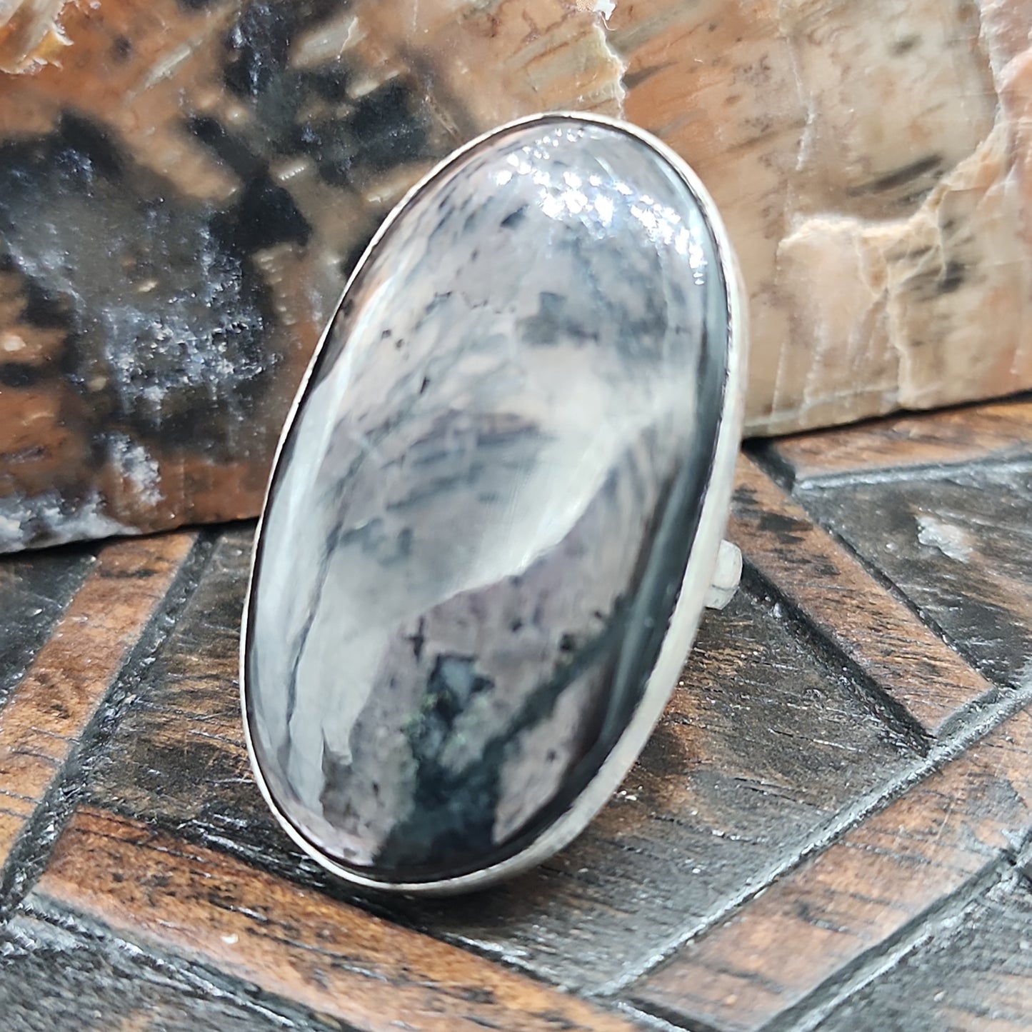 Hypersthene Ring