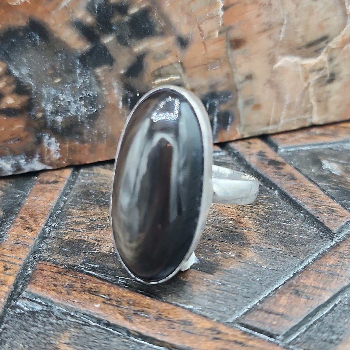 Hypersthene Ring
