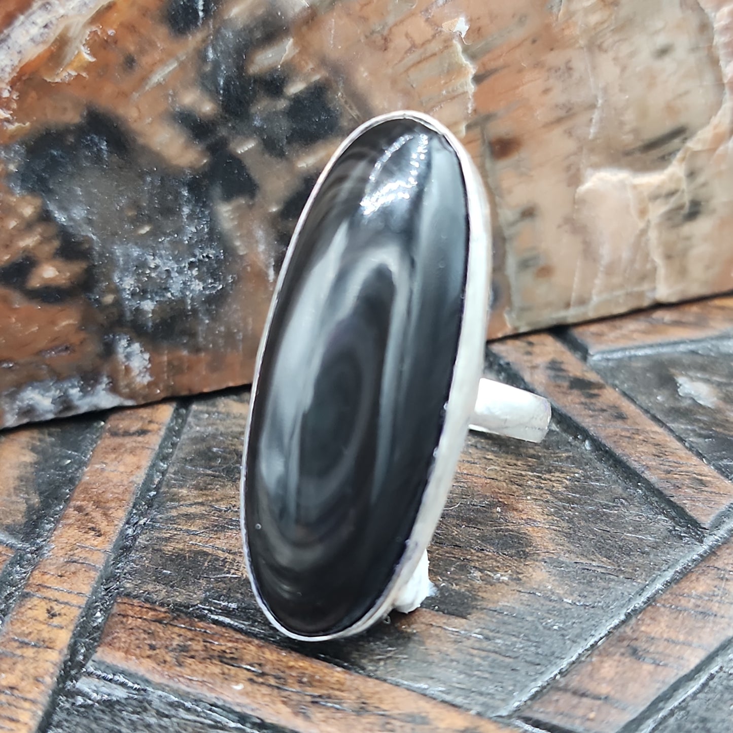 Hypersthene Ring