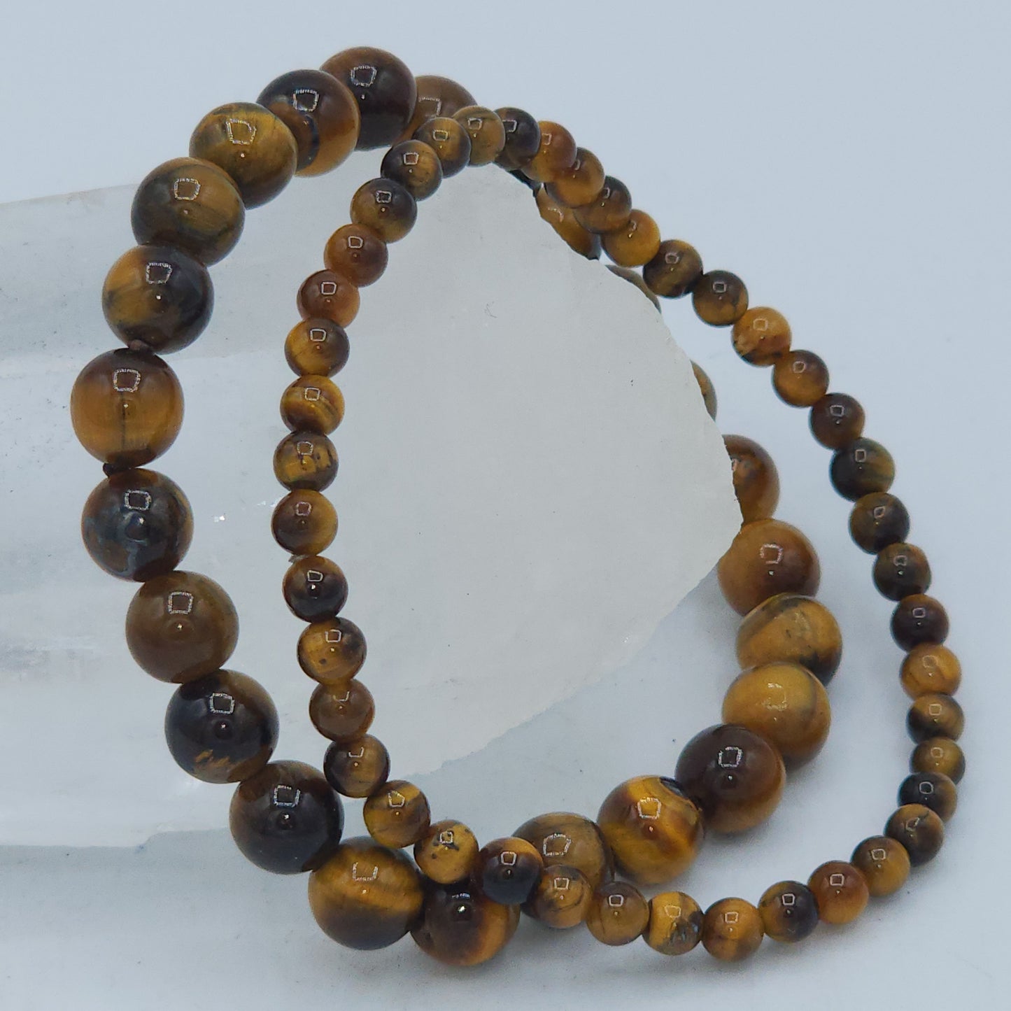 Yellow Tigers Eye Beaded Bracelet