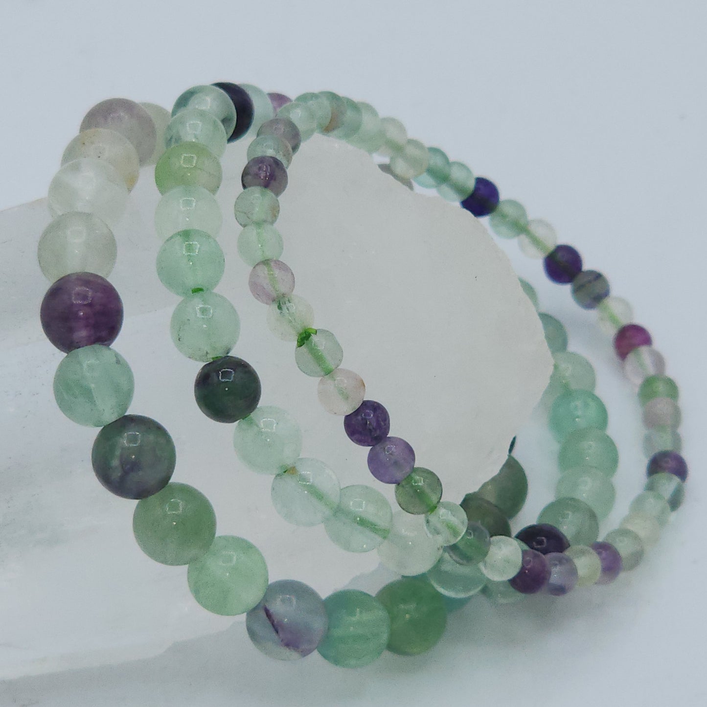 Fluorite Beaded Bracelet