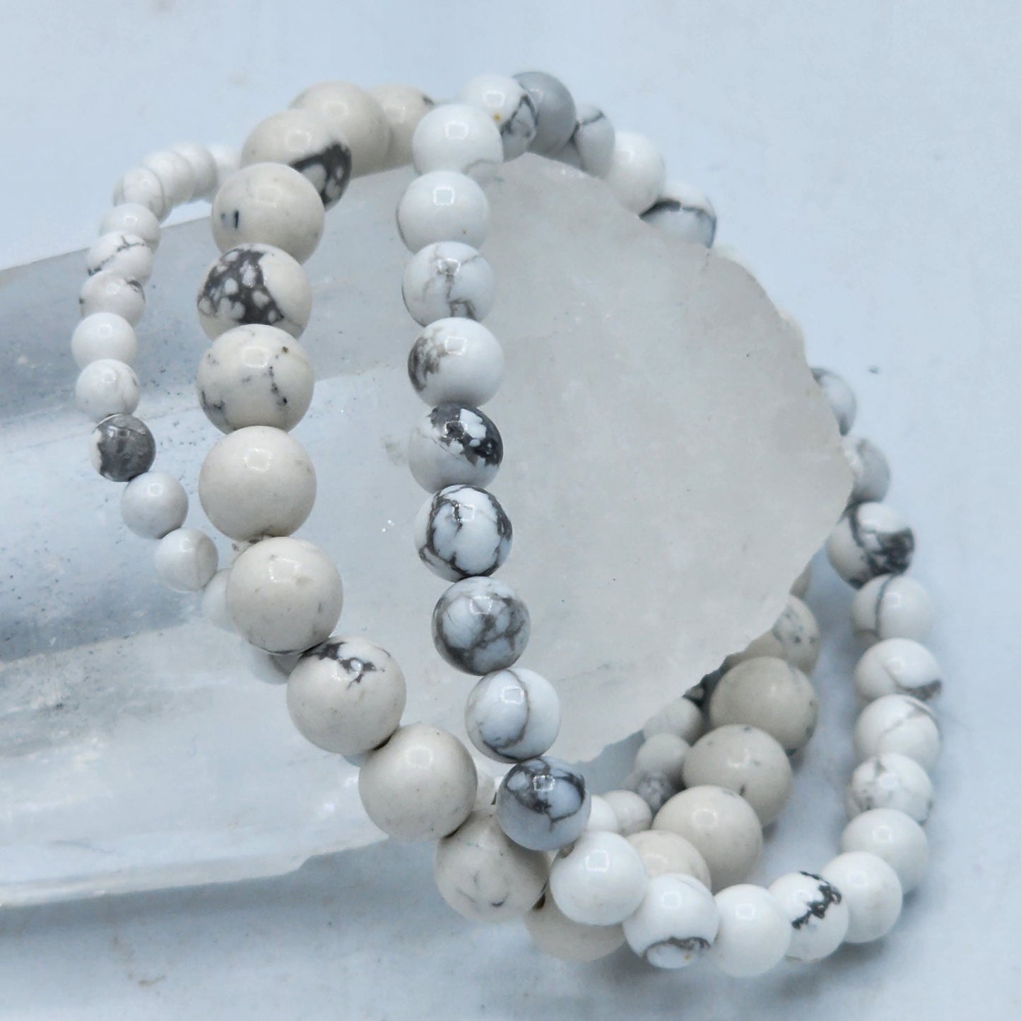 Howlite Beaded Bracelet