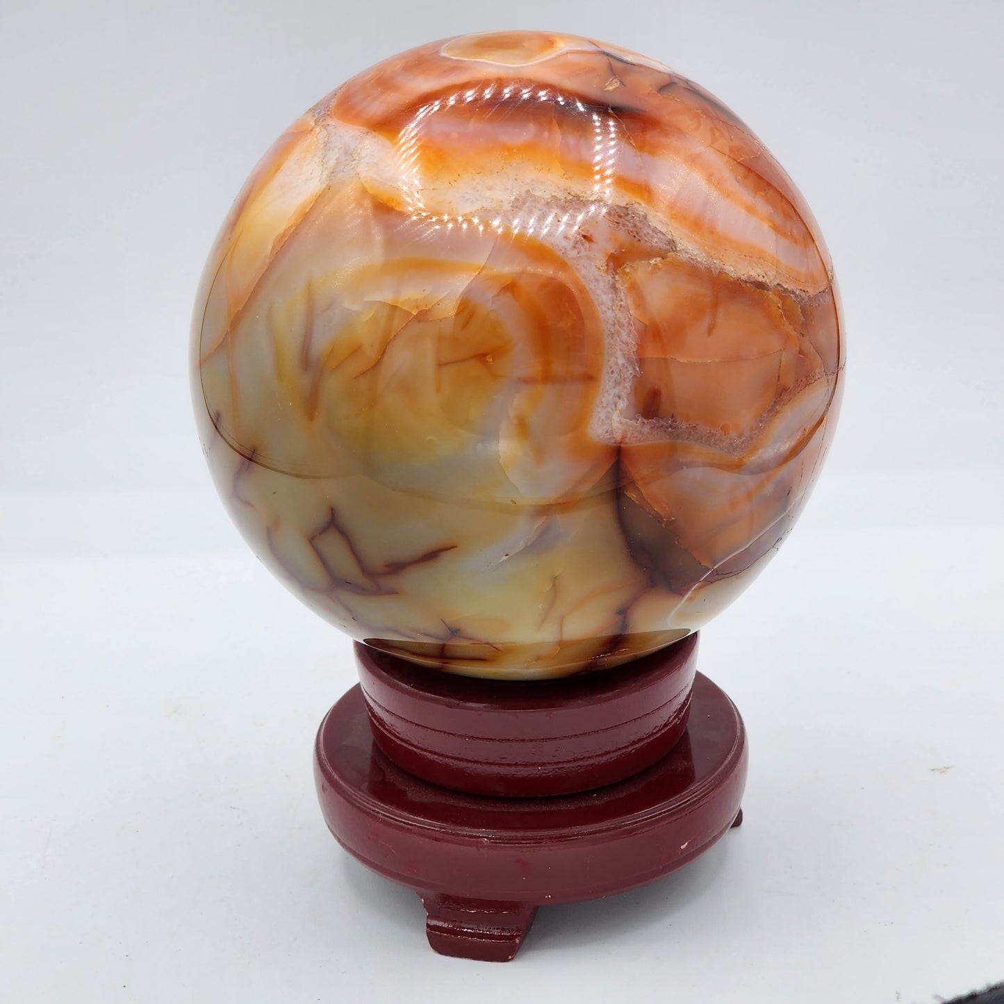 XXL AA Carnelian Crystal Sphere