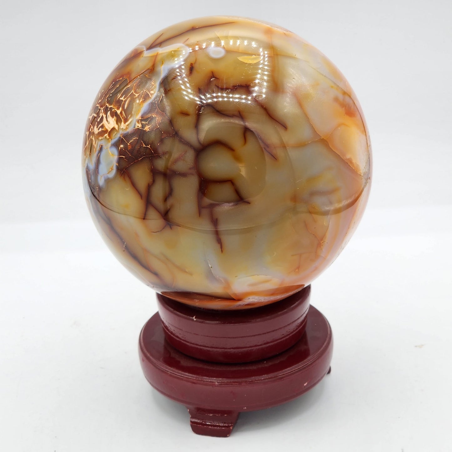 XXL AA Carnelian Crystal Sphere