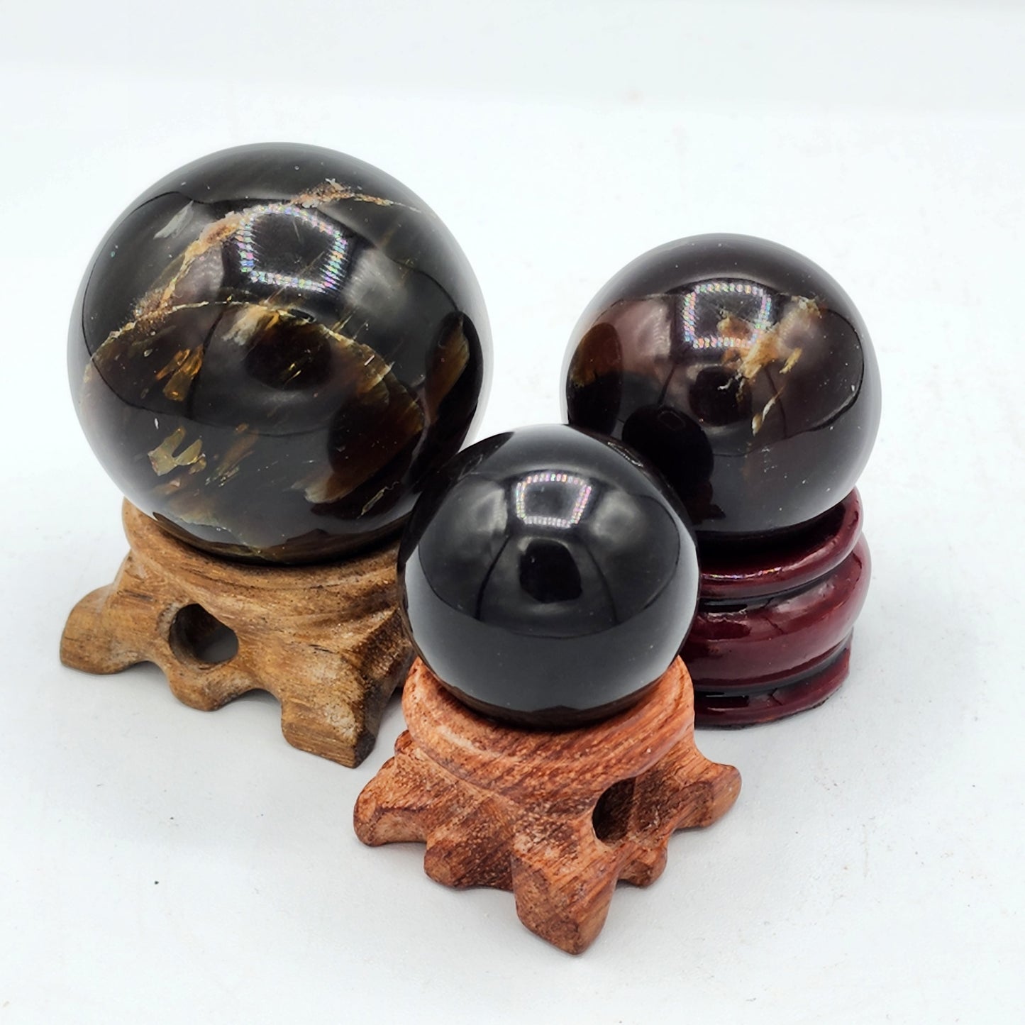 Amber Crystal Sphere