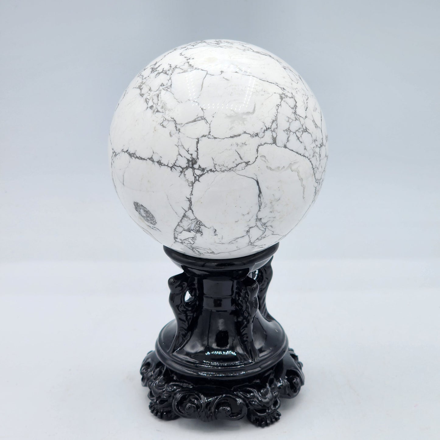 Howlite Crystal Sphere
