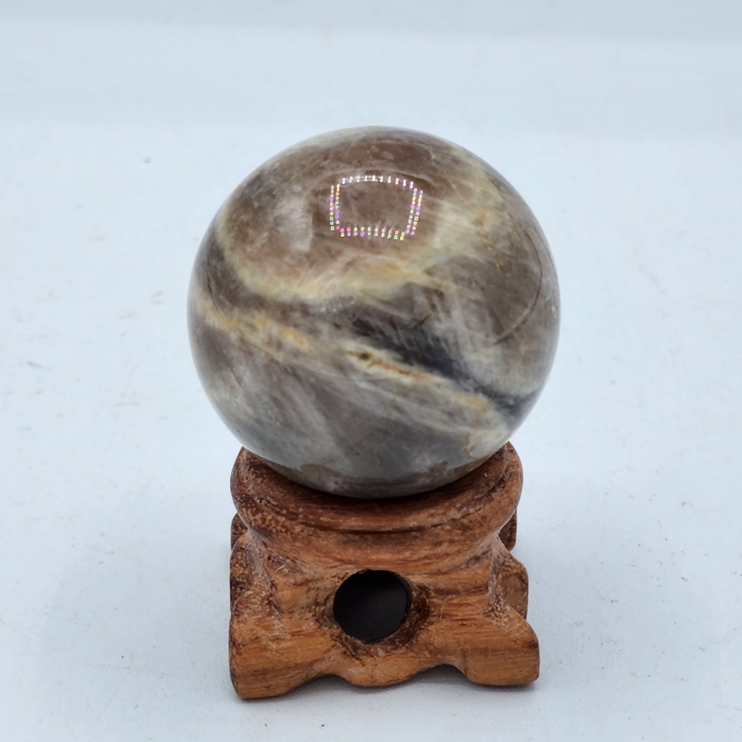 Moonstone Crystal Sphere