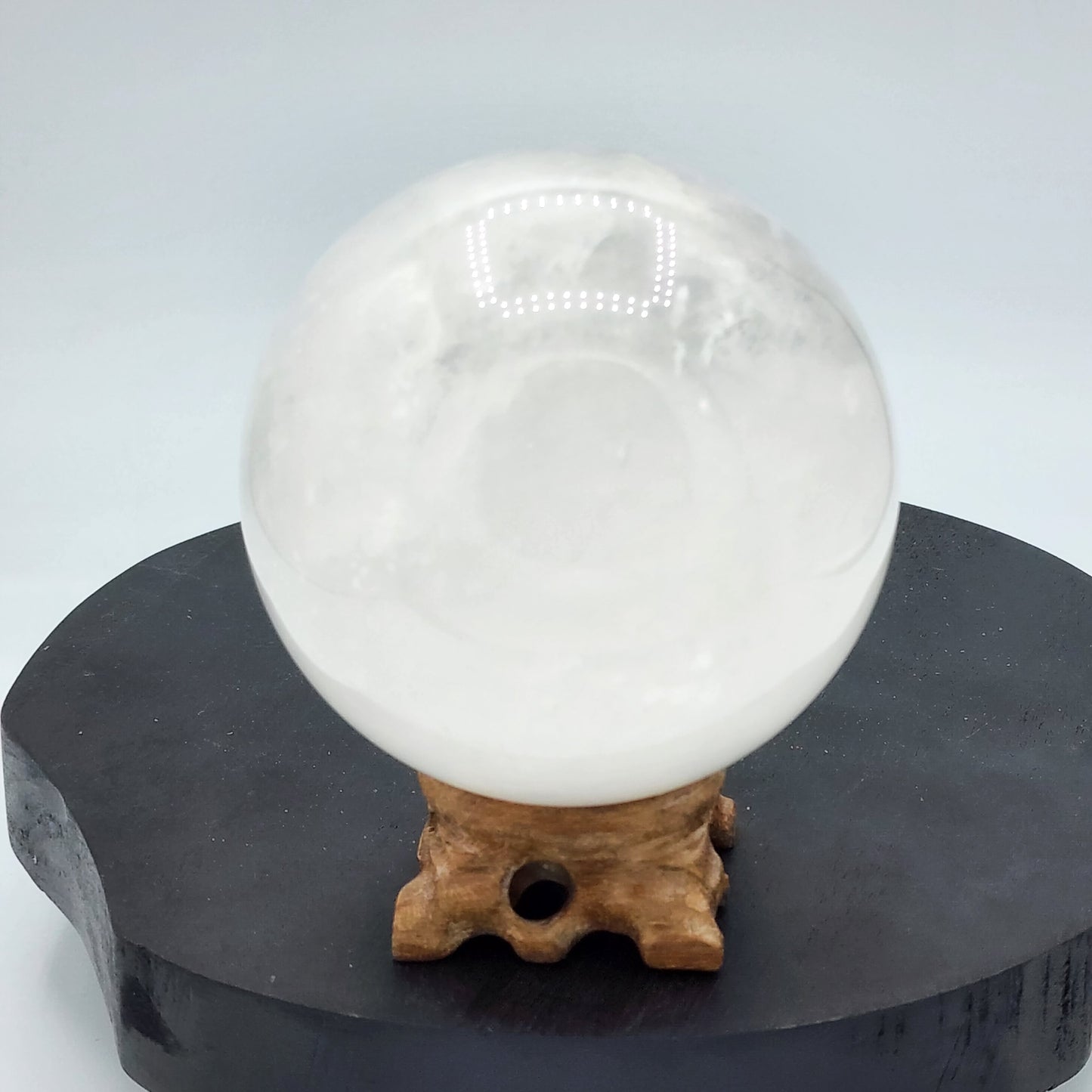 Clear Quartz Crystal Sphere
