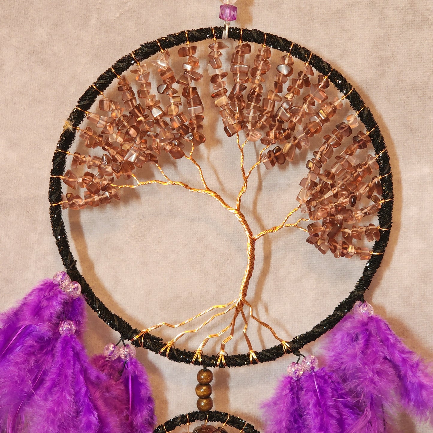 Amethyst Dream Catcher