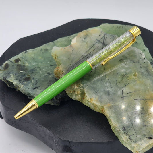 Prehnite Crystal Pen