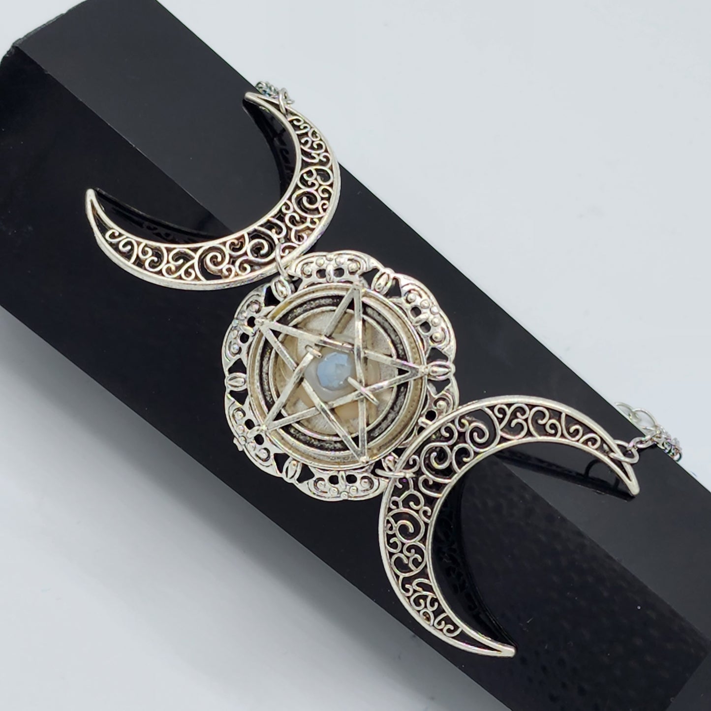 Triple Moon Necklace