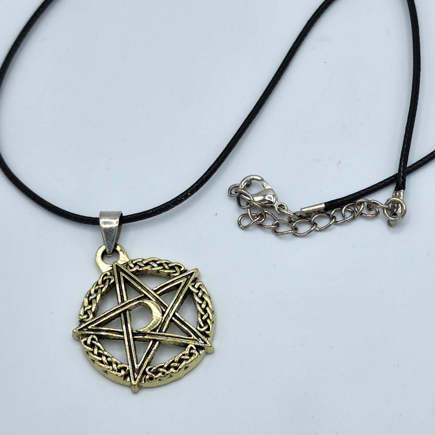 Pentagram Necklace - Bronze