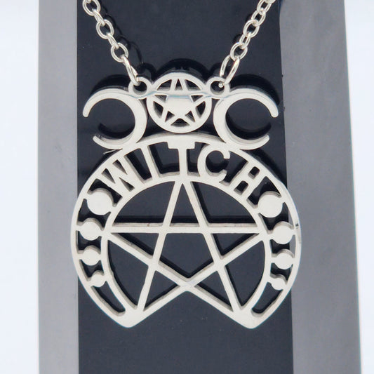 Witch Pentagram Necklace