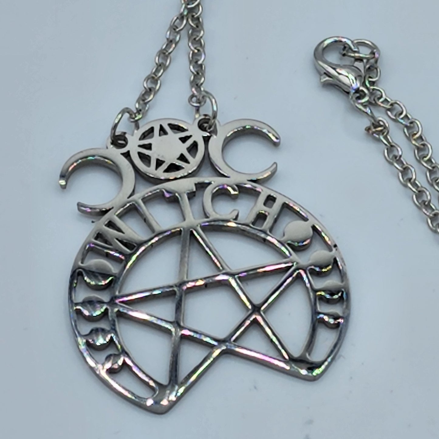 Witch Pentagram Necklace