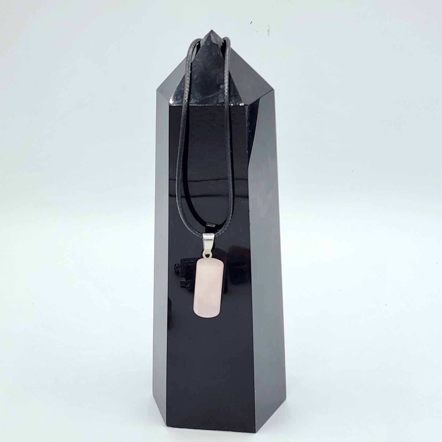 Crystal Cylinder Pendant