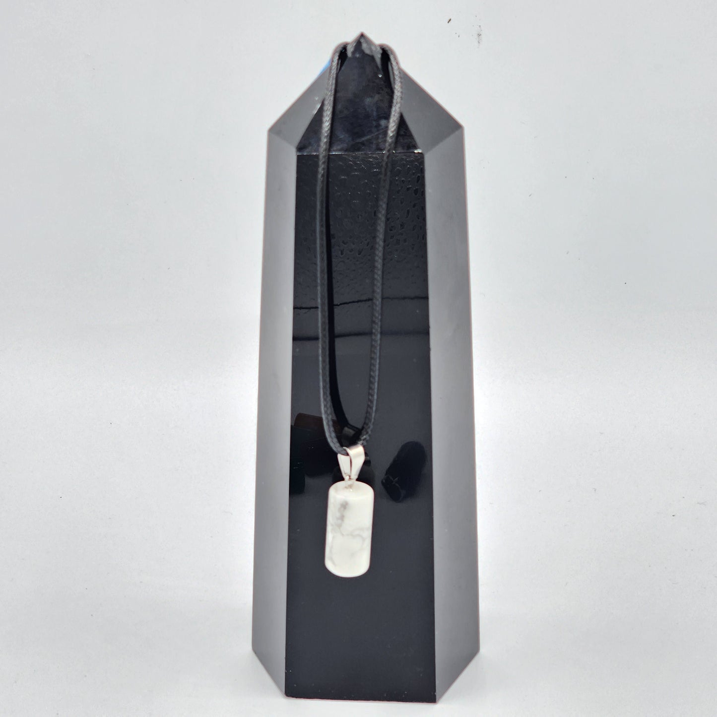 Crystal Cylinder Pendant