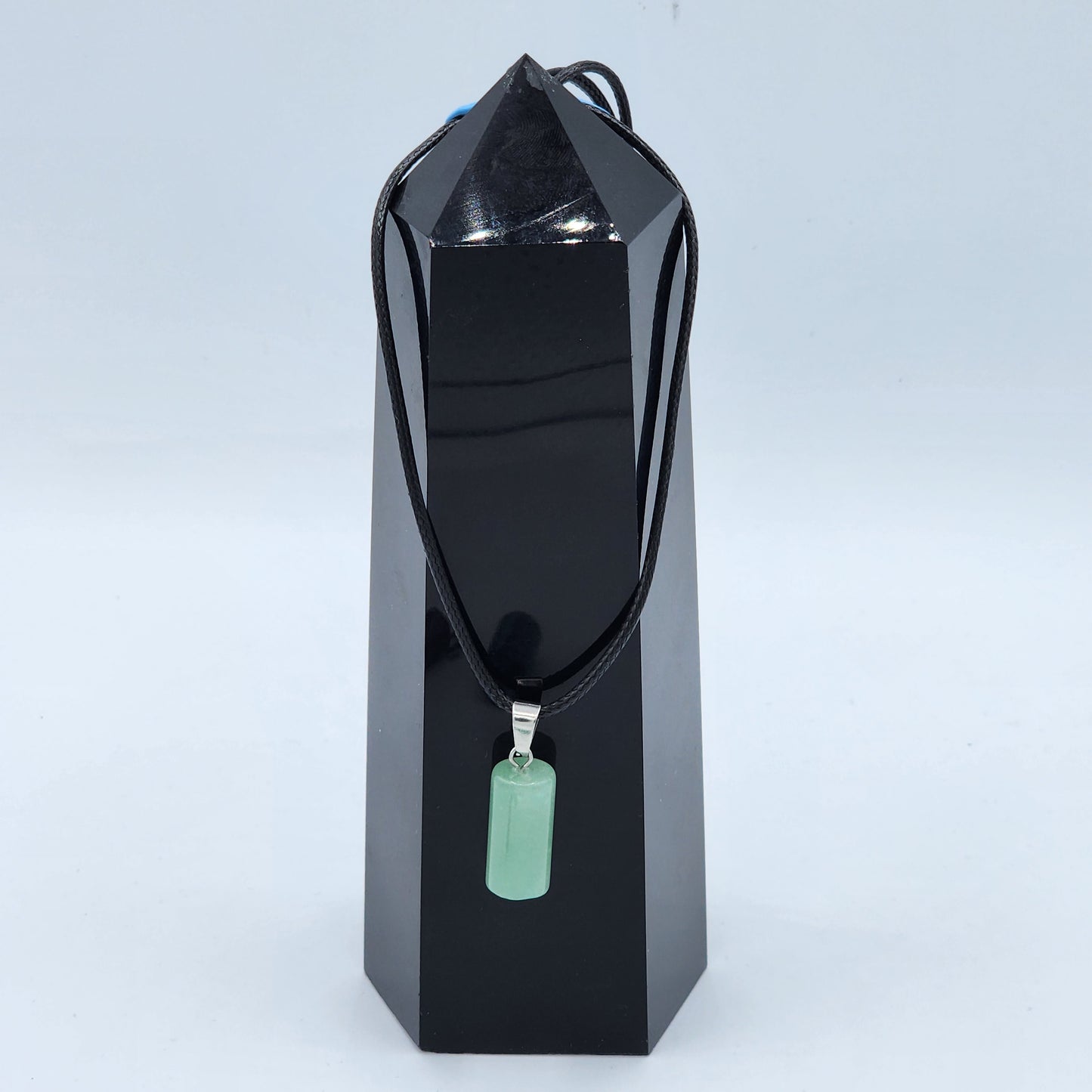 Crystal Cylinder Pendant