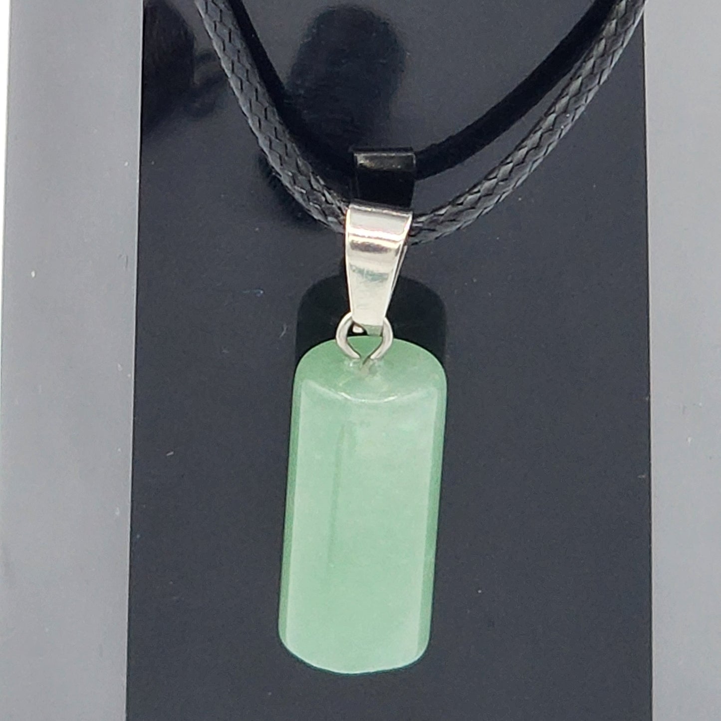 Crystal Cylinder Pendant