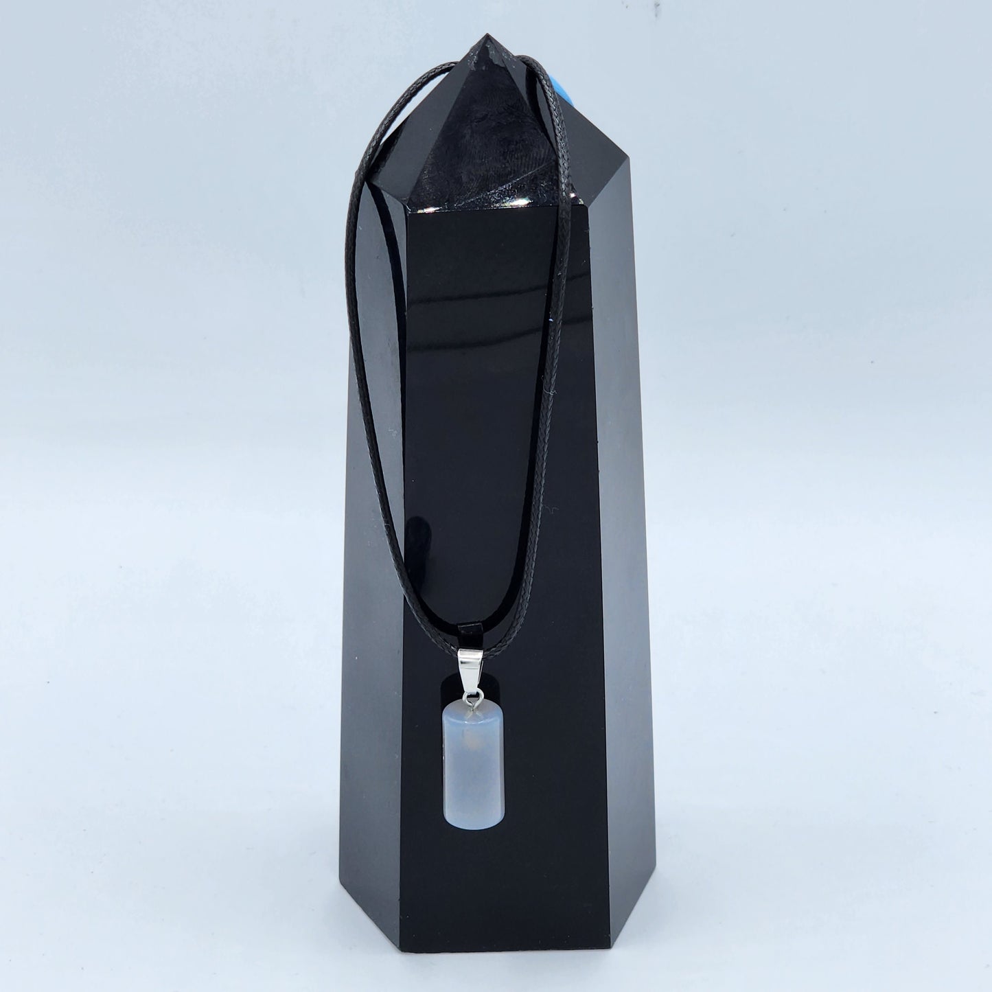 Crystal Cylinder Pendant