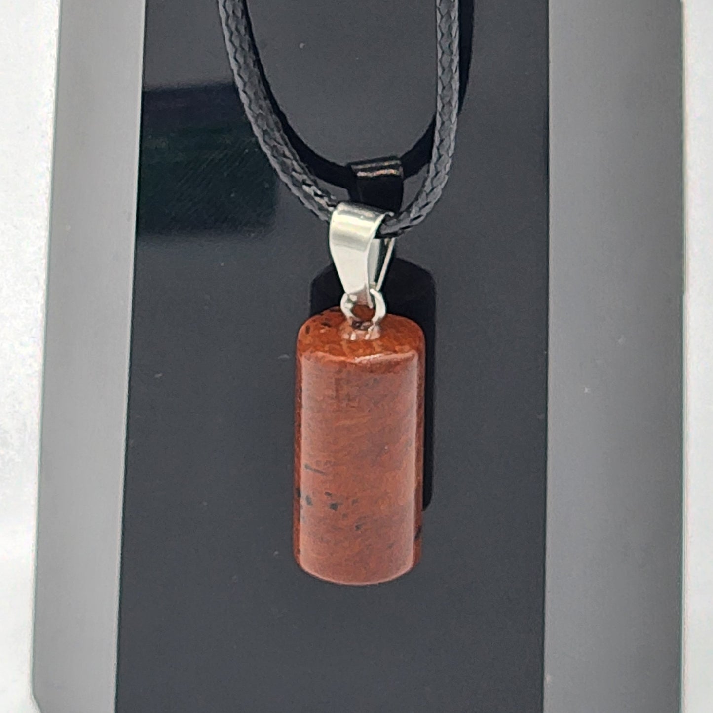 Crystal Cylinder Pendant