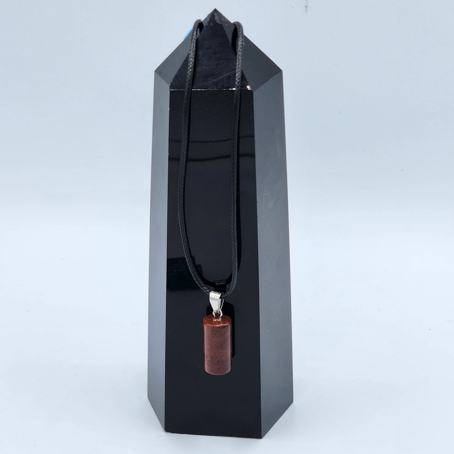 Crystal Cylinder Pendant