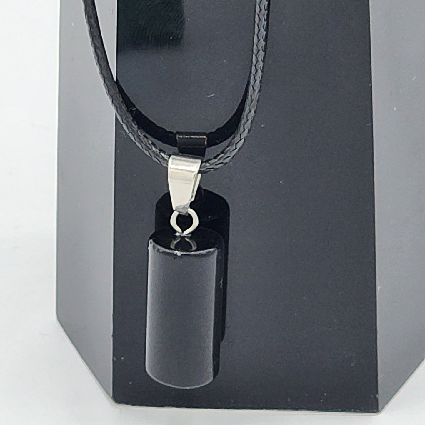 Crystal Cylinder Pendant