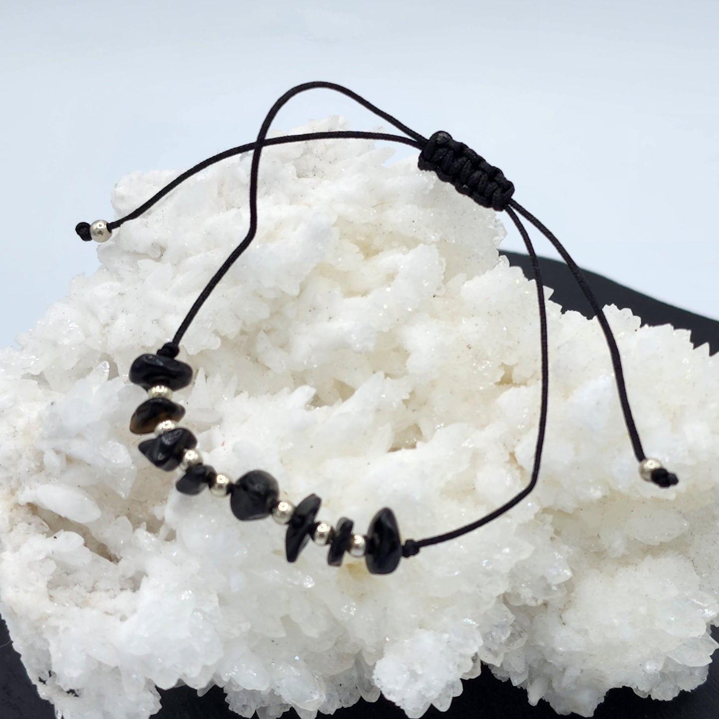 Fine Crystal Chip Bracelet / Anklet