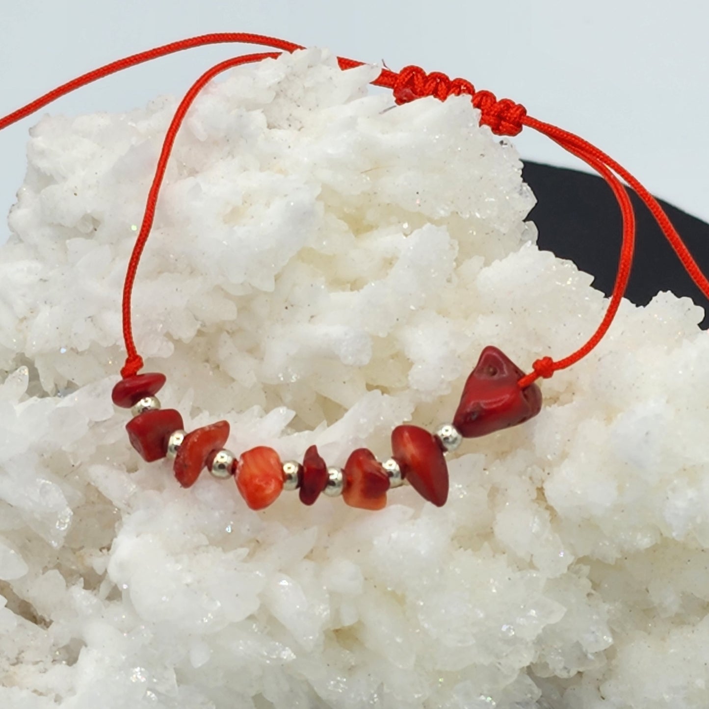 Fine Crystal Chip Bracelet / Anklet