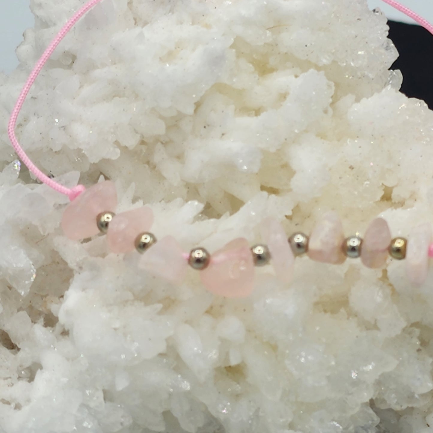 Fine Crystal Chip Bracelet / Anklet